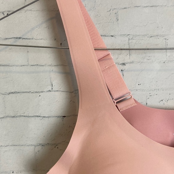 Knix Revolution Adjustable Pullover Bra Rose Water Baby Pink Sz M Everyday - Picture 9 of 15